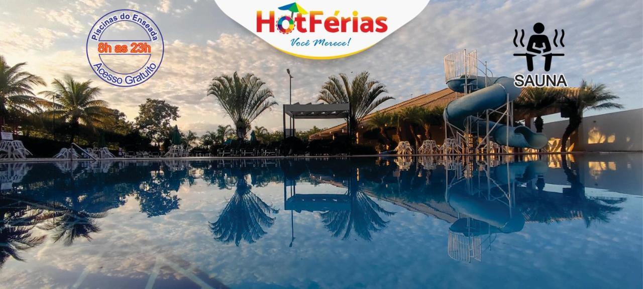 Апарт отель Hotferias - Flat No Enseada Caldas Novas, Acesso Ao Lago E Pesca Permitida, Prox Ao Nautico Praia Clube Экстерьер фото