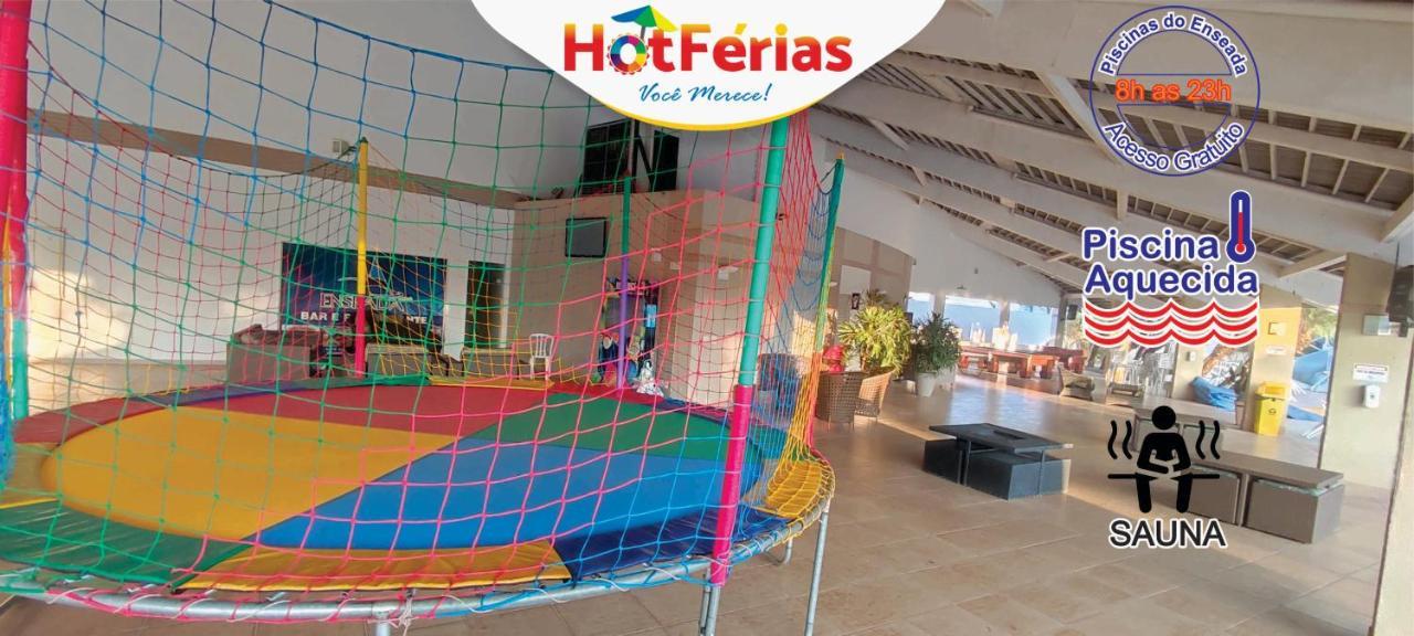 Апарт отель Hotferias - Flat No Enseada Caldas Novas, Acesso Ao Lago E Pesca Permitida, Prox Ao Nautico Praia Clube Экстерьер фото