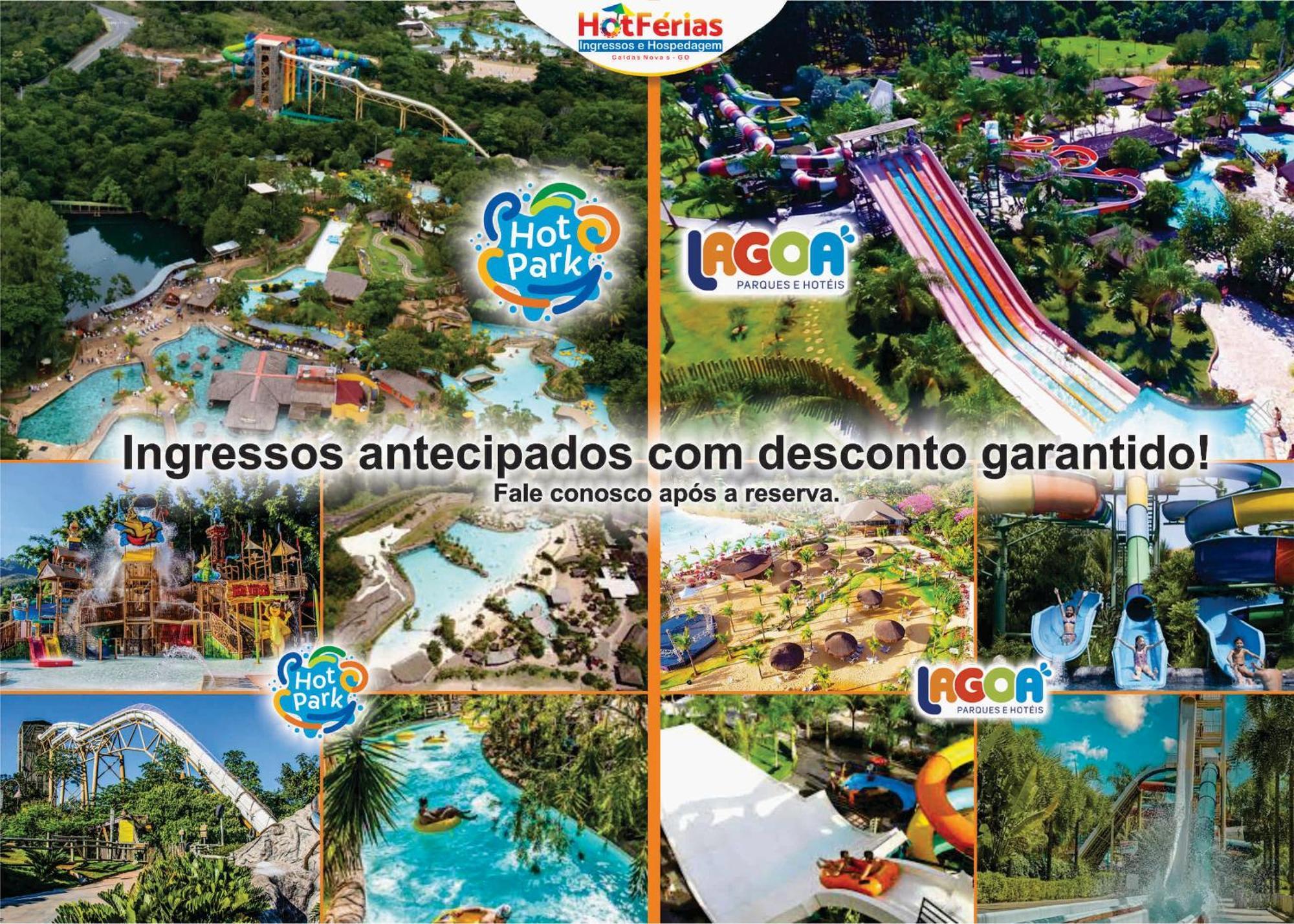 Апарт отель Hotferias - Flat No Enseada Caldas Novas, Acesso Ao Lago E Pesca Permitida, Prox Ao Nautico Praia Clube Экстерьер фото