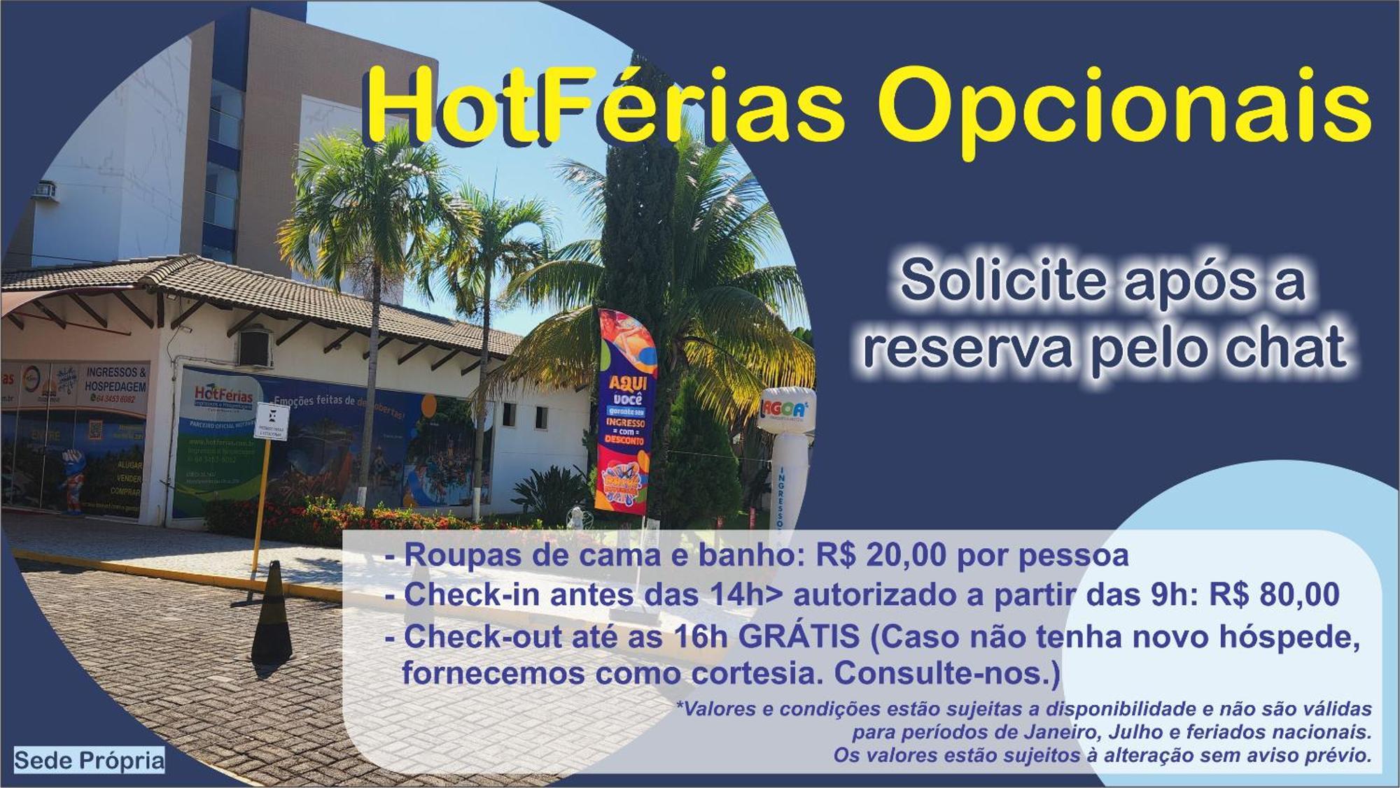 Апарт отель Hotferias - Flat No Enseada Caldas Novas, Acesso Ao Lago E Pesca Permitida, Prox Ao Nautico Praia Clube Экстерьер фото