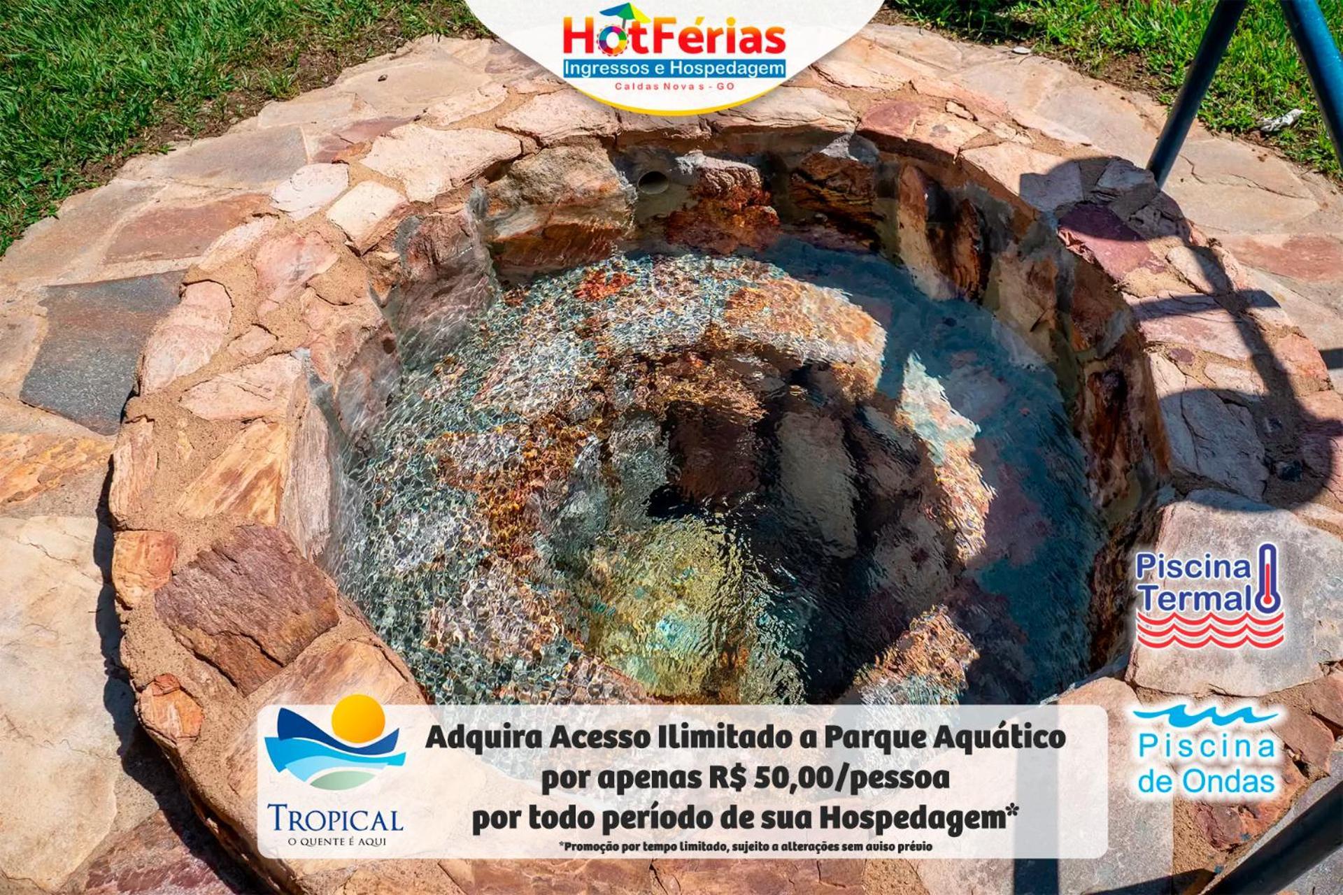 Апарт отель Hotferias - Flat No Enseada Caldas Novas, Acesso Ao Lago E Pesca Permitida, Prox Ao Nautico Praia Clube Экстерьер фото