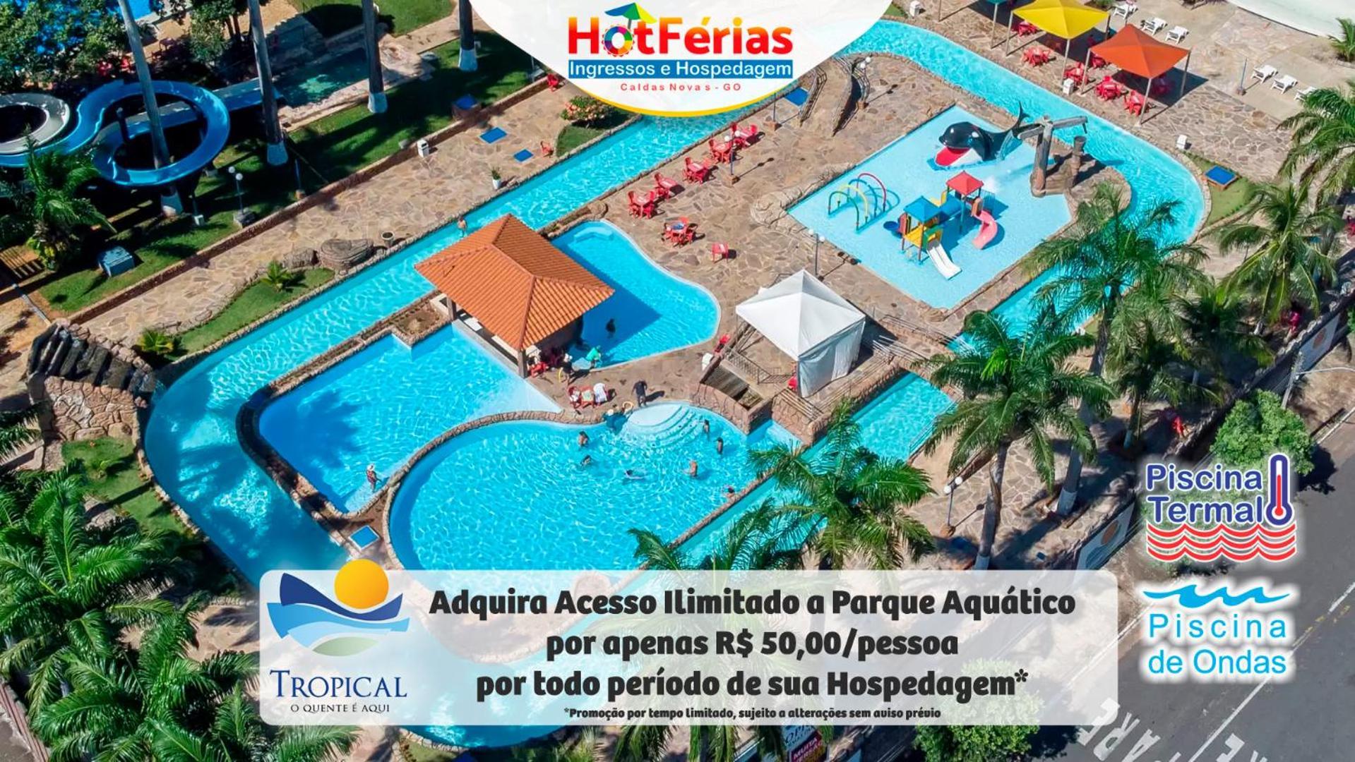 Апарт отель Hotferias - Flat No Enseada Caldas Novas, Acesso Ao Lago E Pesca Permitida, Prox Ao Nautico Praia Clube Экстерьер фото